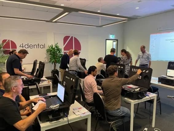 TRIOS scanner training bij de tandartspraktijk